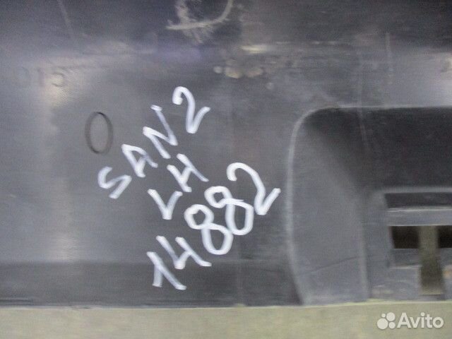 Накладка на порог наружная левая Renault Sandero 2