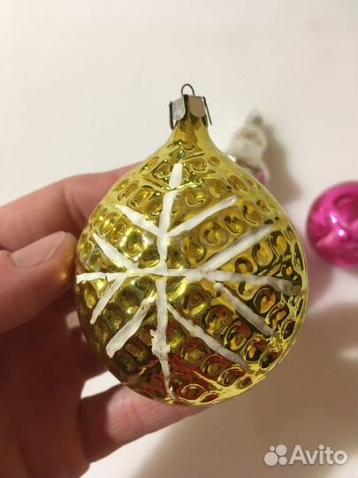 Елочные игрушки. Набор 4