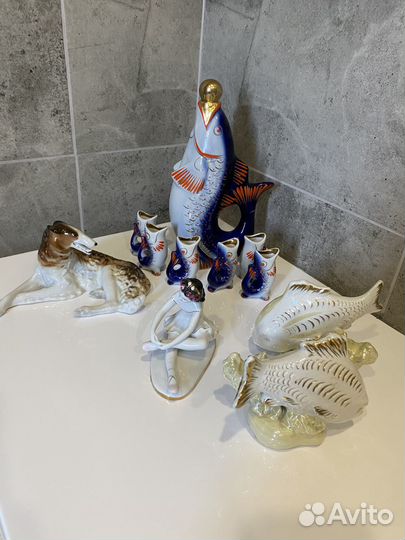Фарфоровые статуэтки СССР