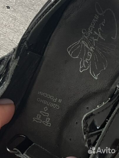 Туфли школьные для девочки 34