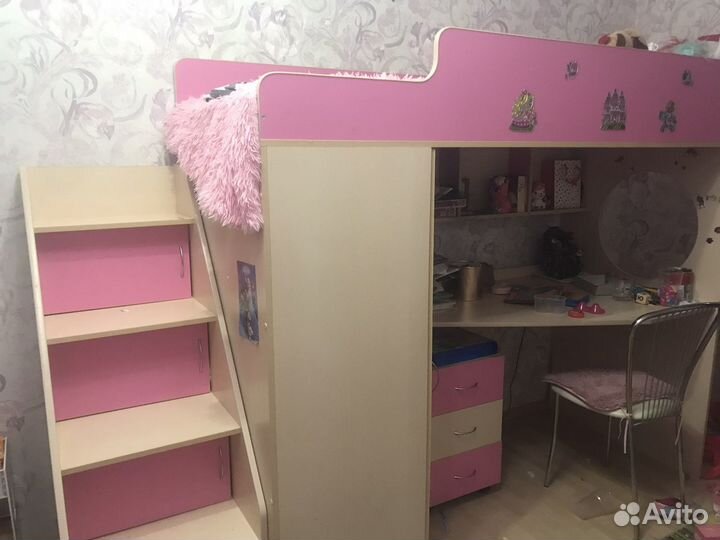 Кровать-чердак