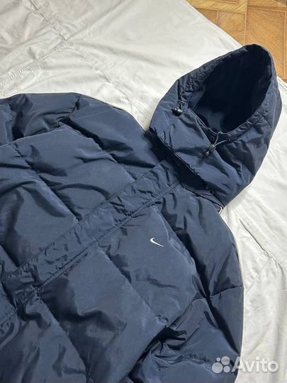Пуховик Nike athletic swoosh vintage 90s