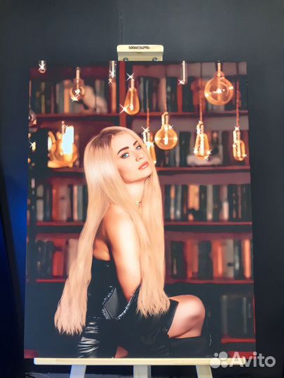 Портреты на холсте по фото