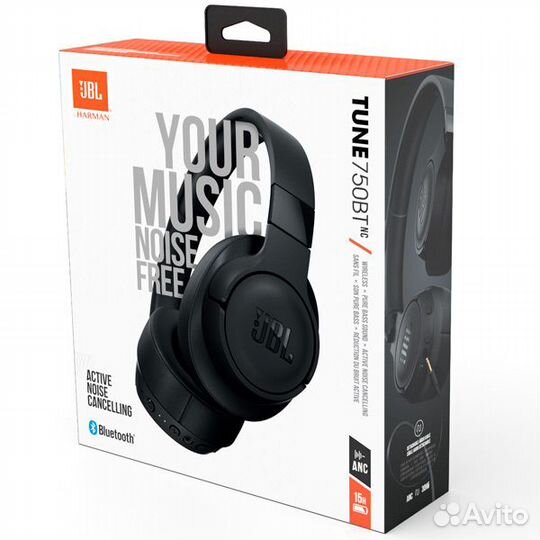 Наушники накладные Bluetooth JBL Tune 750btnc