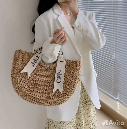 Сумка плетеная Chloe