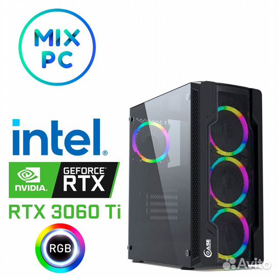 Компьютер i5 10400F + RTX3060Ti