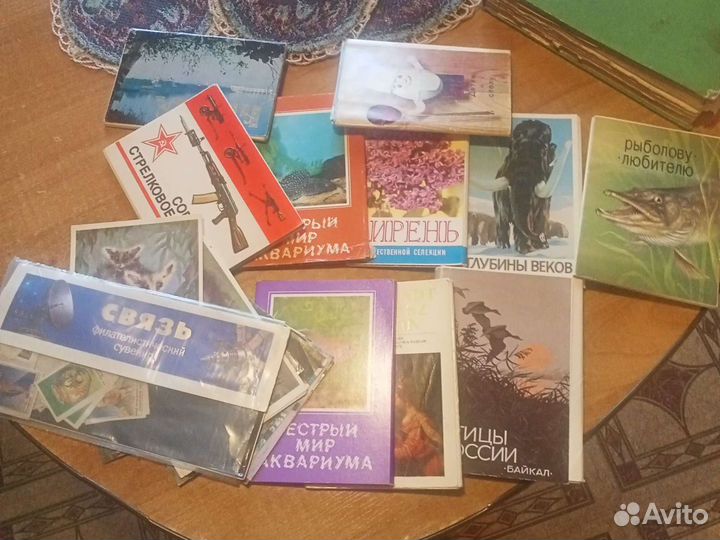 Открытки наборы 80 года