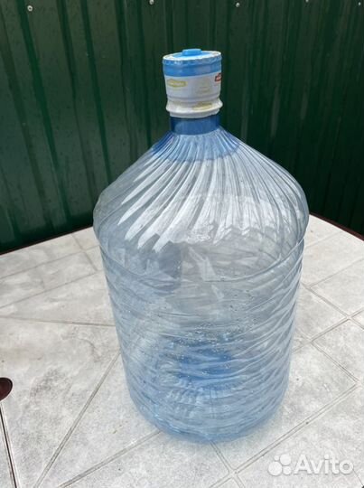 Бутылки из под воды