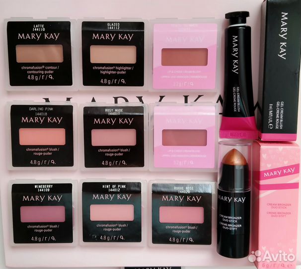 Mary Kay Румяна Хайлайтер Контуринг Бронзер