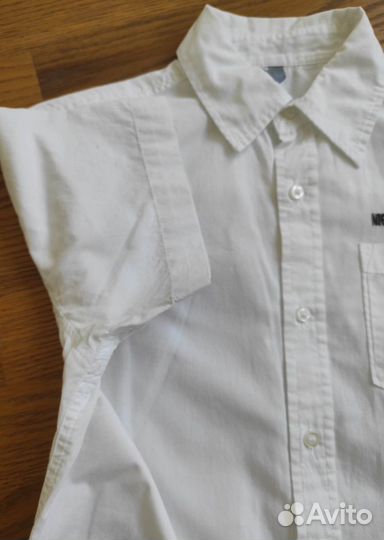 Белая рубашка для мальчика