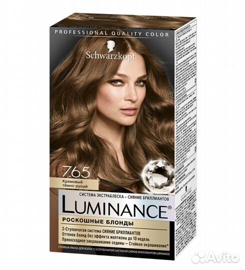 Краска Schwarzkopf Luminance 7.65 темно-русый