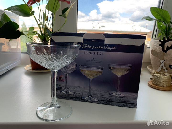 Креманки хрустальные