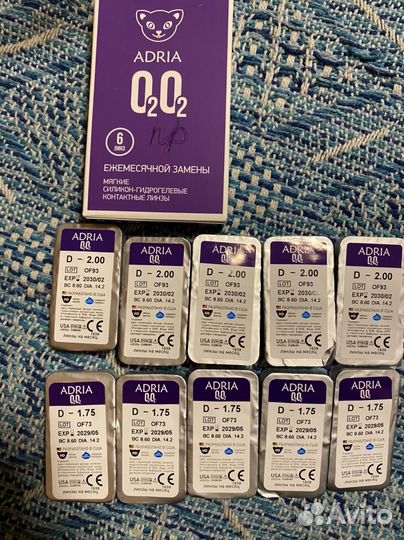 Линзы adria