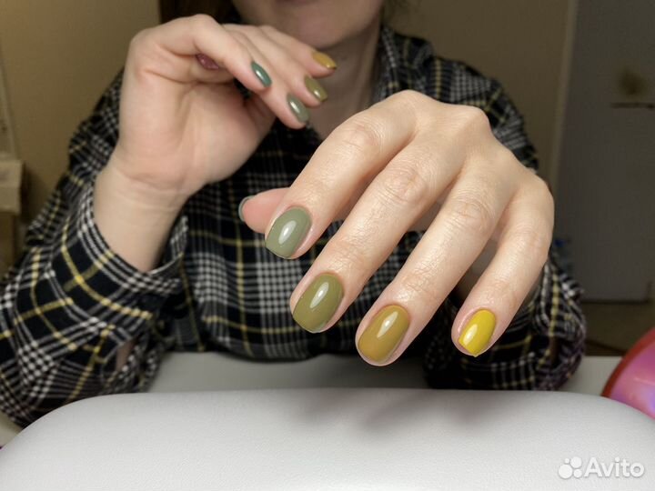 Маникюр покрытие гель-лак