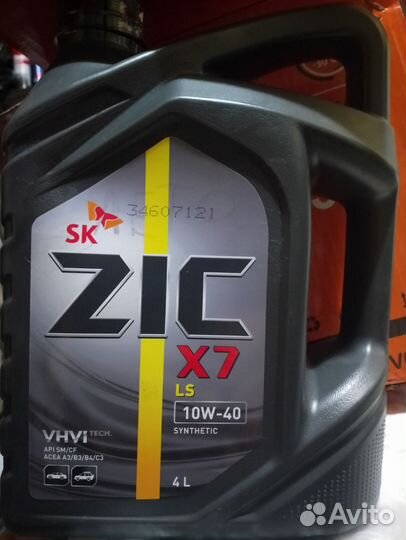 Масло моторное 10w40 ZIC