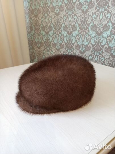 Мужская норковая кепка р. 58