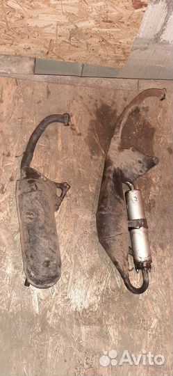 Глушитель на скутер