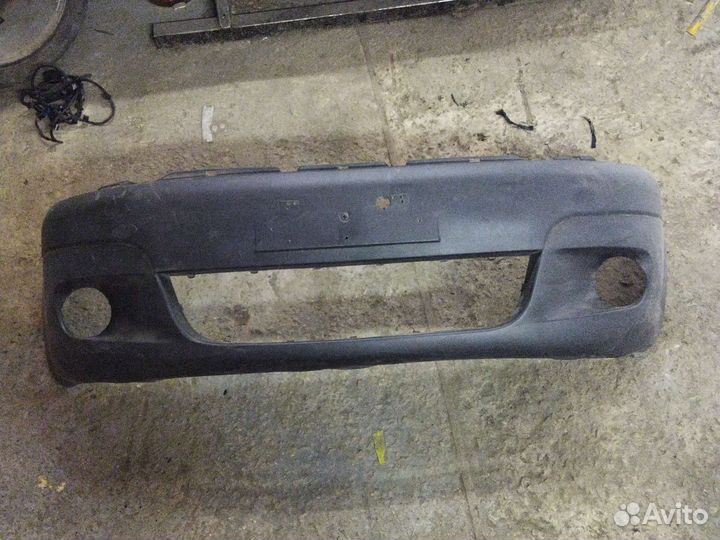 Бампер передний на daewoo matiz