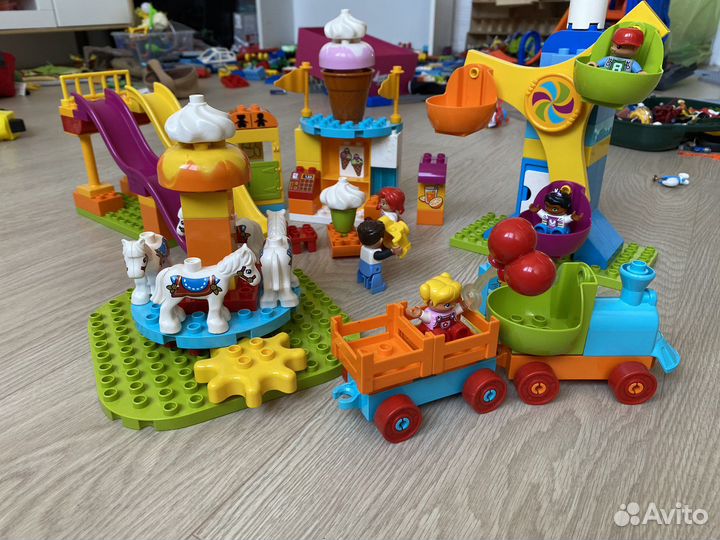 Lego Duplo Большой парк аттракционов