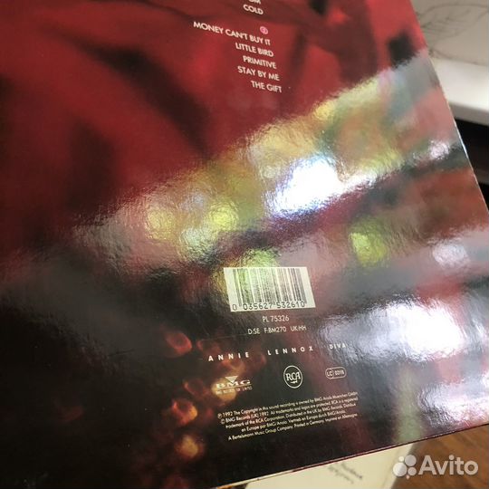 Annie Lennox - diva original (lp)