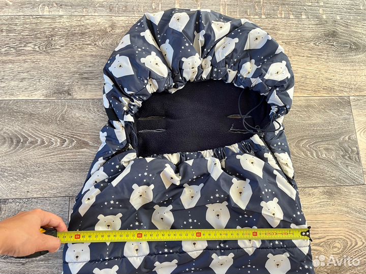 Конверт в автокресло демисезонный