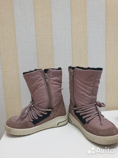 Сапоги для девочки ecco