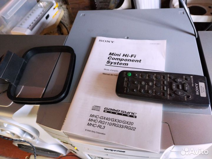 Музыкальный центр sony