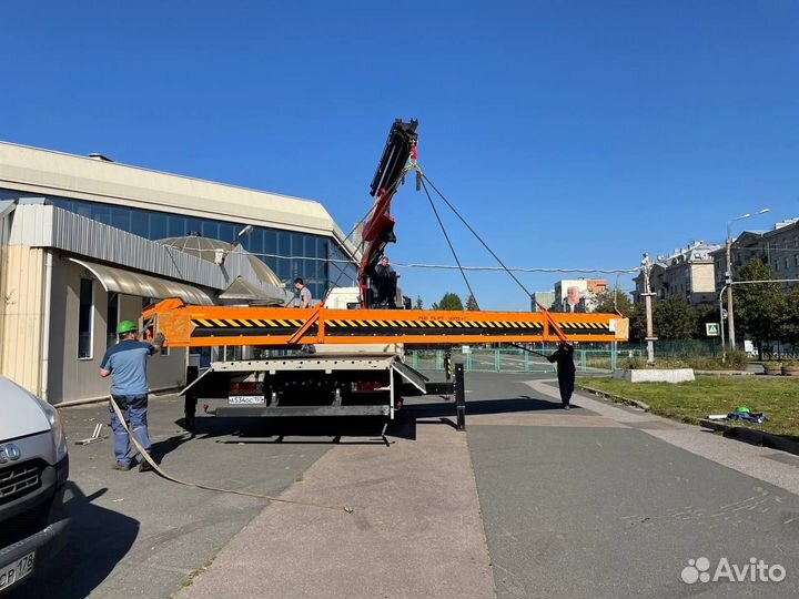 Услуги манипулятора стрела 8 тонн