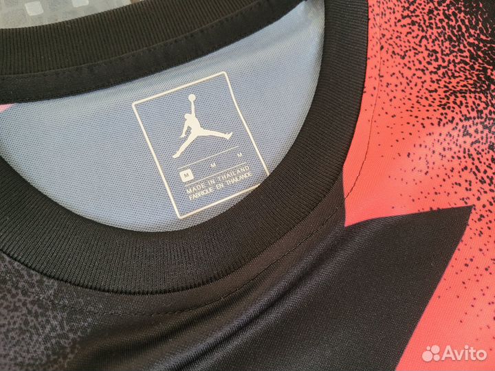 Футбольная майка псж psg air jordan