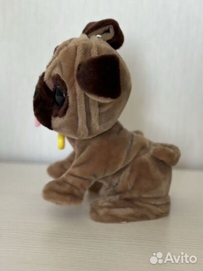 Интерактивная собака горошек