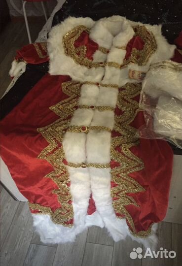 Костюм деда мороза взрослый
