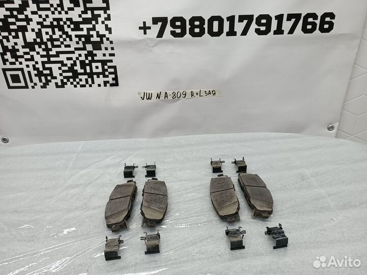 Тормозная колодка задняя Jeep Wrangler 2018+