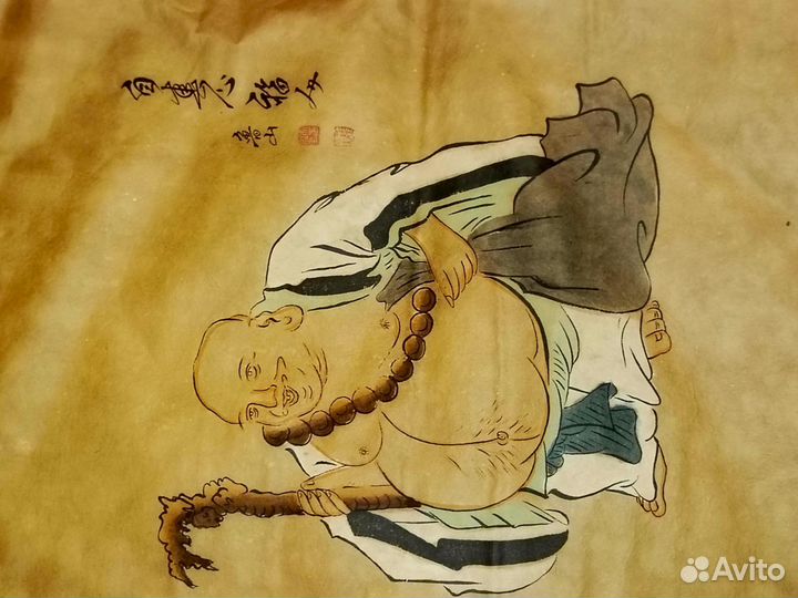 Хокку на пергаменте оригинал