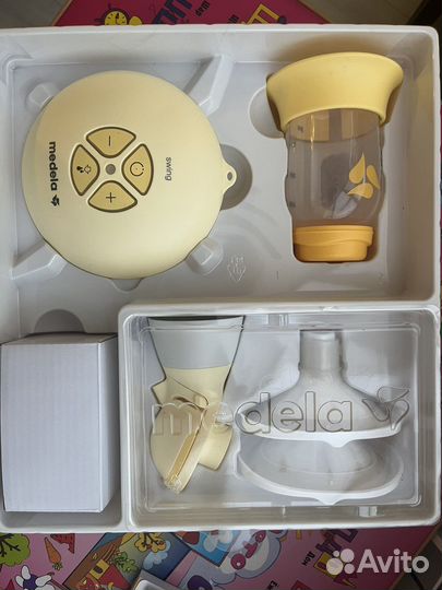 Молокоотсос электрический medela swing flex