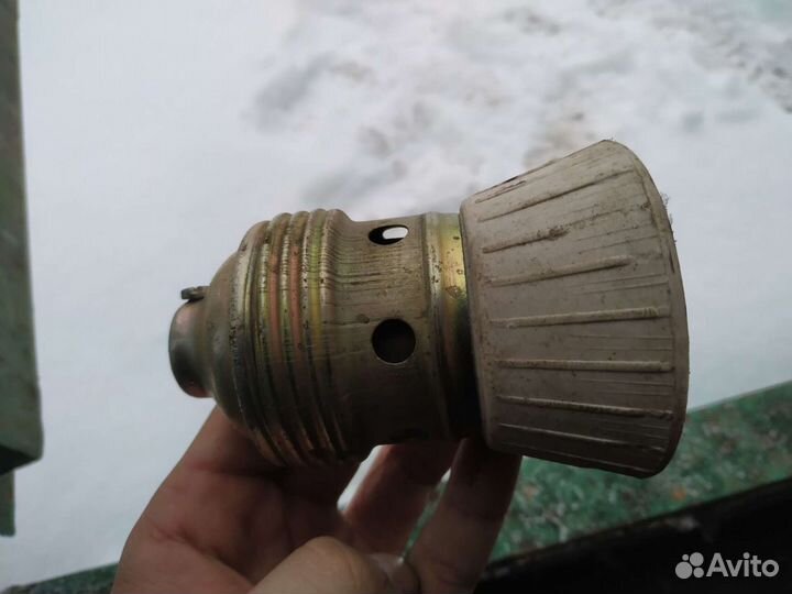 Ретро патрон для уличного светильника ссср. Новый