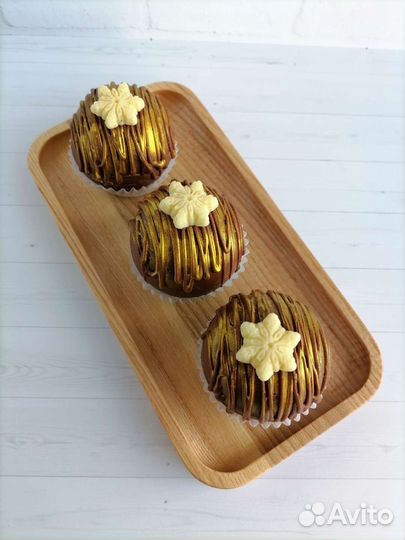 Шоколадные бомбочки с маршмеллоу