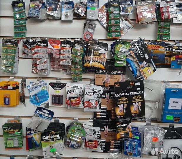 Батарейки и аккумуляторы большой выбор