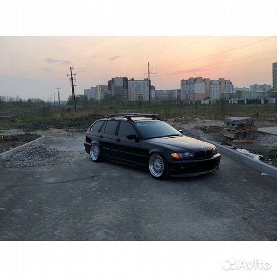 Юбка бампера CSR BMW E46 седан