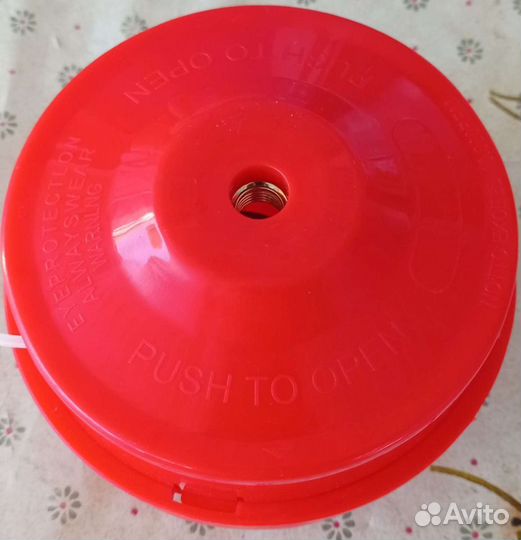 Бухта лески, масло, катушка для тримера