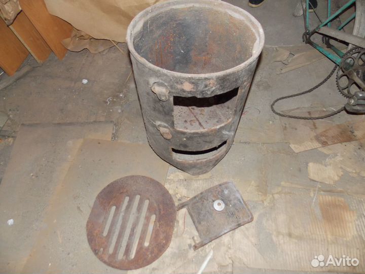 Печь чугунная, разборная