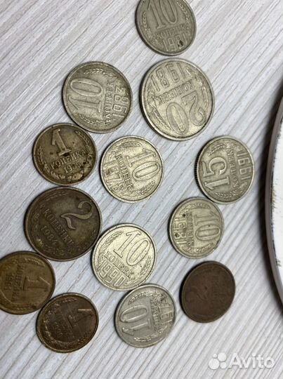 Разные монеты одним лотом