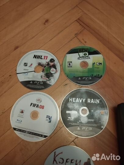 Приставка ps3 с играми