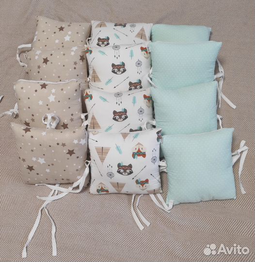 Бортики в детскую кроватку бу