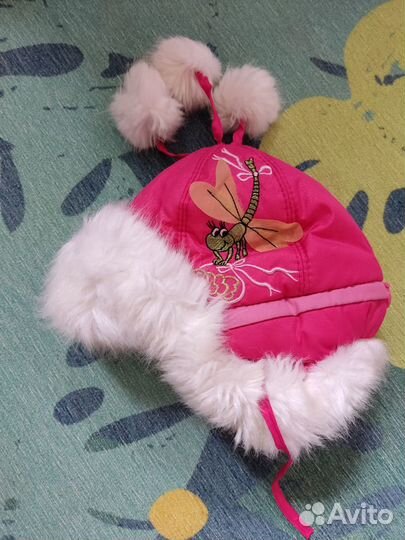 Шапка зимняя детская для девочки