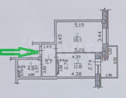 1-к. квартира, 40,3 м², 6/16 эт.