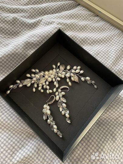 Свадебная бижутерия комплект