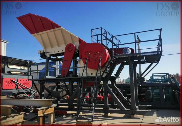 Агрегат загрузки и дробления