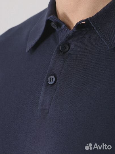 Поло хлопковое Paul & Shark