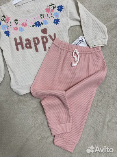 Костюм вафельный Турция 18m(86)