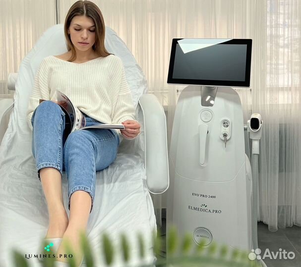 Диодный лазер для эпиляции Lumines-M Макс-Плюс 2000вт